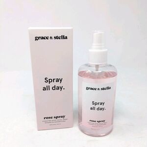 Grace And Stella Spray All Day Hydrating Rose Facial Spray 8.11 Fl Oz New in Box